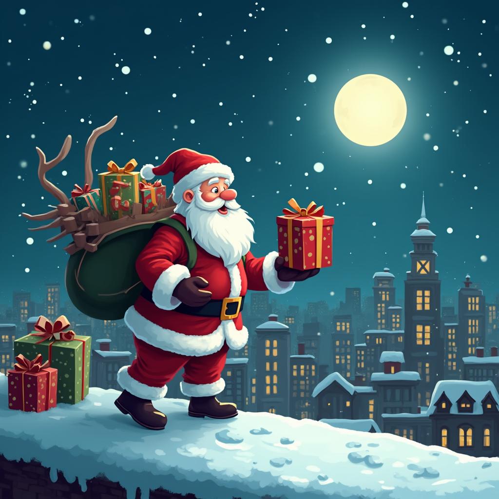 Xmas Slot Machine — key art